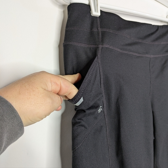 Athleta Black Workout Exercise Shorts M - Picture 3 of 11